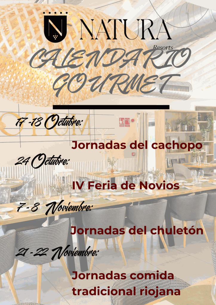 Jornadas gastronómicas Natura Resorts