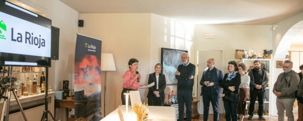 The Government of La Rioja strengthens its international promotion with a tourism and gastronomy initiative in Italy