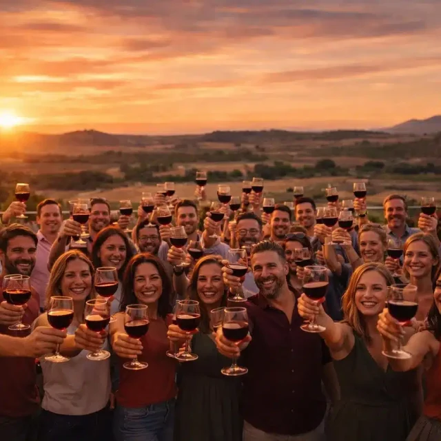 Atardecer en Finca Valpiedra (La Rioja Alta)