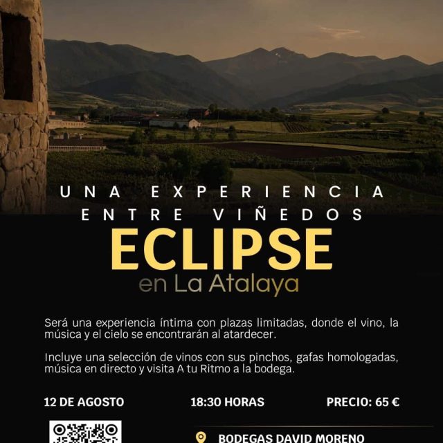 Eclipse en La Atalaya – Bodegas David Moreno