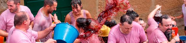 La Batalla del Vino en La Rioja