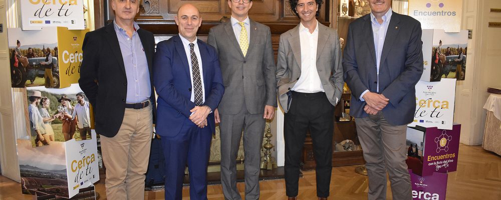 Presentation of the meetings with the Rioja Alta Wine Route
