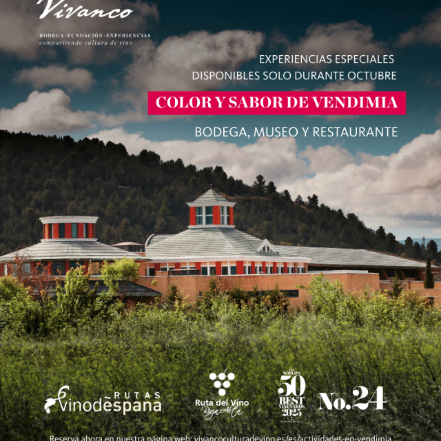 Color y sabor de vendimia en Vivanco